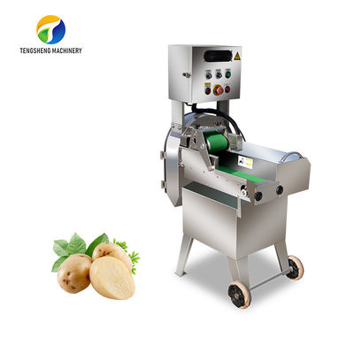 Chicory Revolving Door Cabbage Slicing Machine , Crosscut Knife Cabbage Chopping Machine