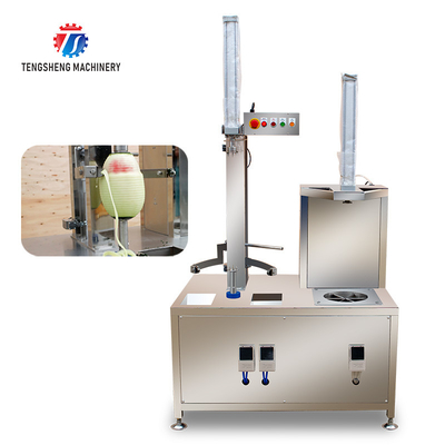 0.75KW 380V Multifunctional cantaloupe and wax gourd peeler Peeling and flapping machine
