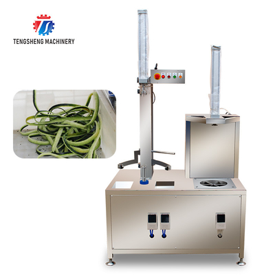 0.75KW 380V Multifunctional cantaloupe and wax gourd peeler Peeling and flapping machine