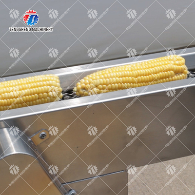 Stainless Steel Sweet Corn Skin Peeler And Thresher Machine Corn Kernel Husking