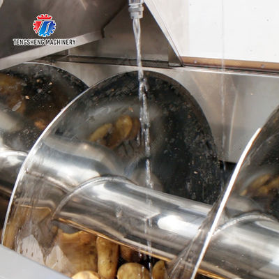 Fruit Orange Vegetable Leaves Vegetables sward beans  soybeans  green beans  chickpeas beans  red beans  mung beans  green peas beans canning Potato Screw shaft brush machine