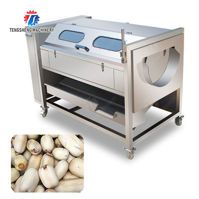 Sealed cover brush peeling machine soybeans  Potato Carrot Taro Sweet potato Yam Saiko persimmon Wash Washer Washing Cleaning Dryer Frozen  processing production Destoning